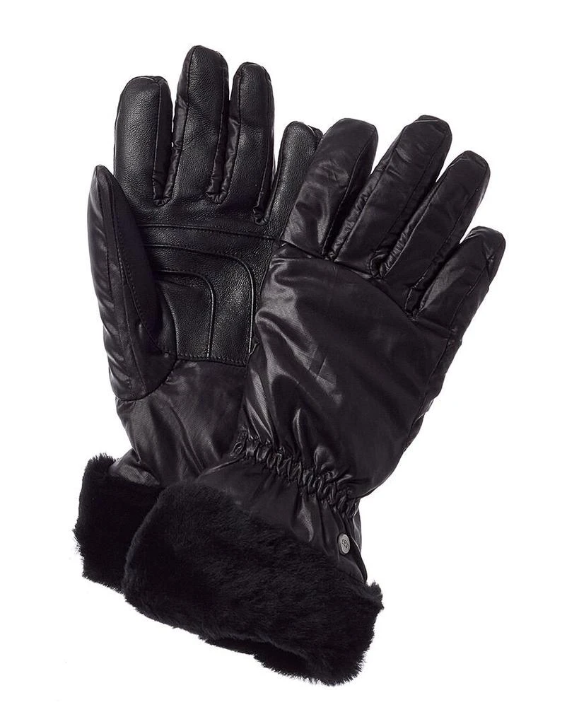 商品UGG|UGG All Weather Leather Gloves,价格¥358,第1张图片