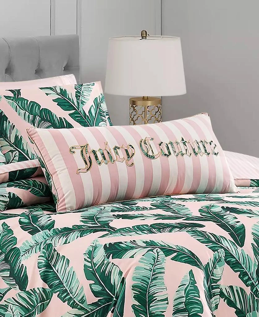 商品Juicy Couture|CLOSEOUT! Tropical Palm Decorative Pillow, 16" x 36",价格¥303,第2张图片详细描述
