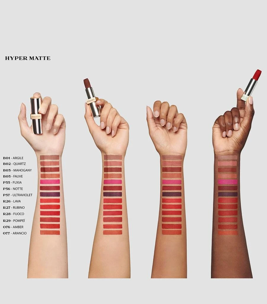 商品Prada Beauty|Prada Monochrome Hyper Matte Lipstick,价格¥446,第3张图片详细描述