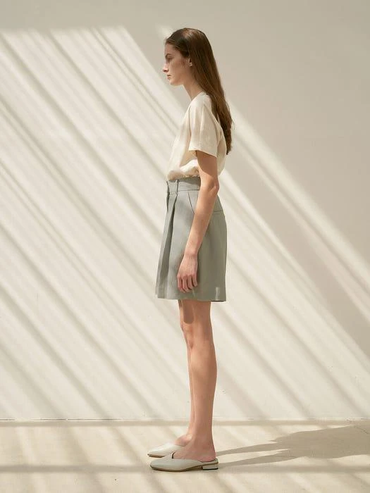 TOR One Tuck Short Pants (2 Color) 商品