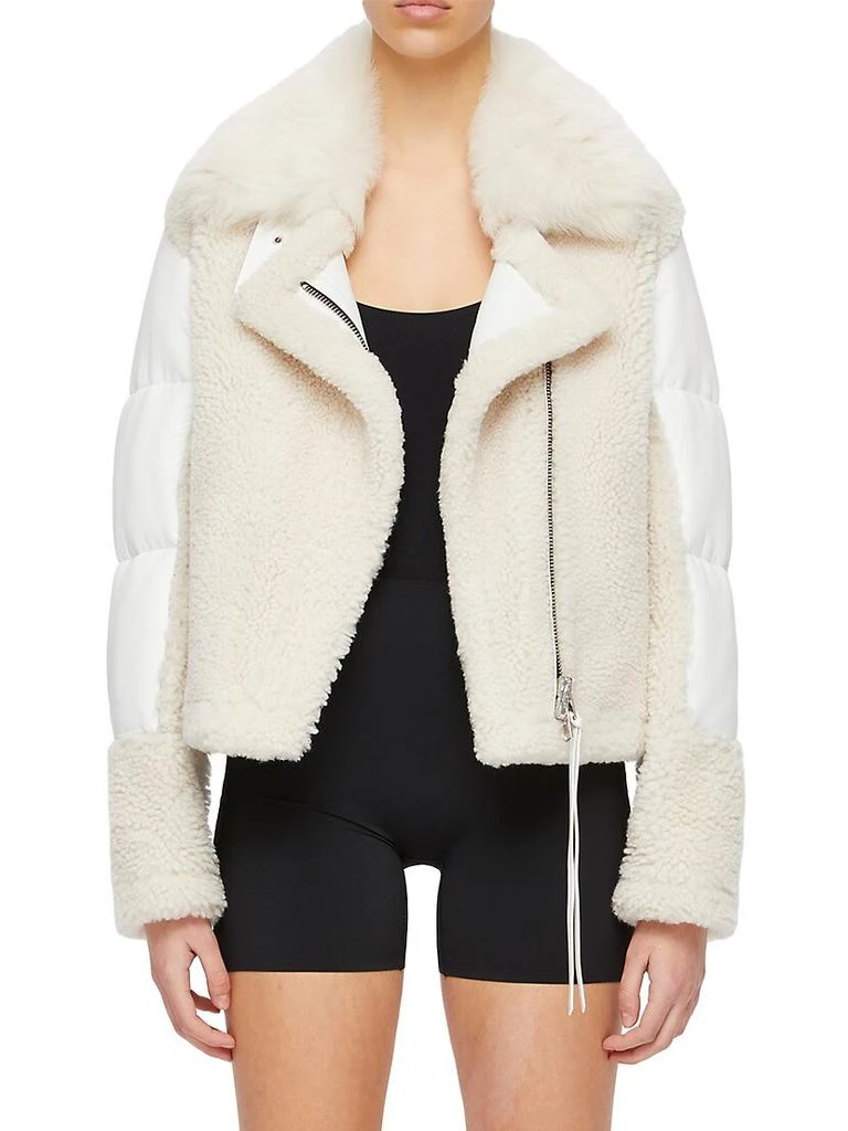 商品Shoreditch Ski Club|Lena Shearling Puffer,价格¥3371,第1张图片