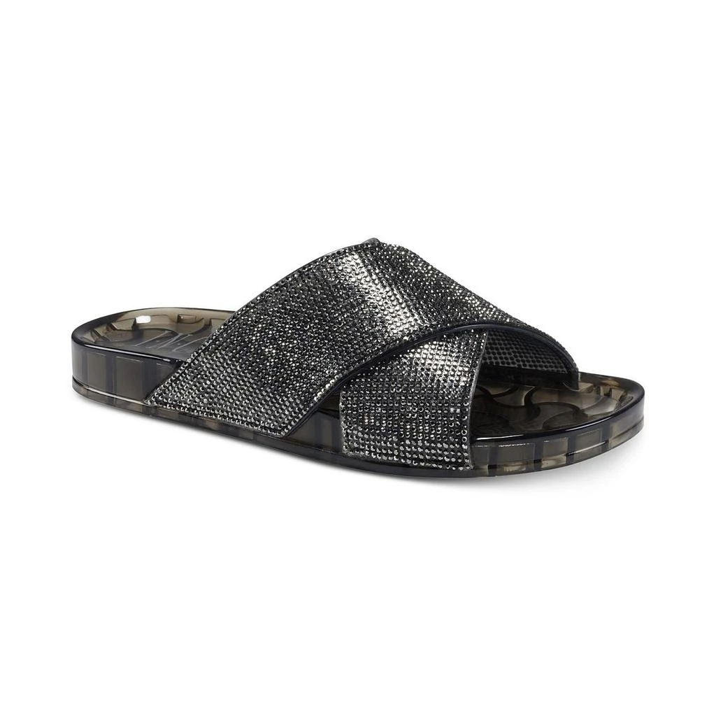 商品INC International|INC Womens Viraa Embellished Open Toe Jelly Sandals,价格¥40,第1张图片