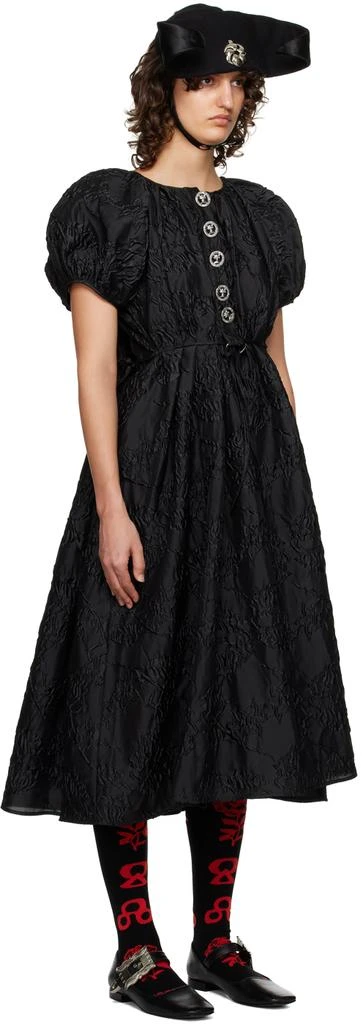 商品CHOPOVA LOWENA|Black Efi Midi Dress,价格¥2499,第2张图片详细描述