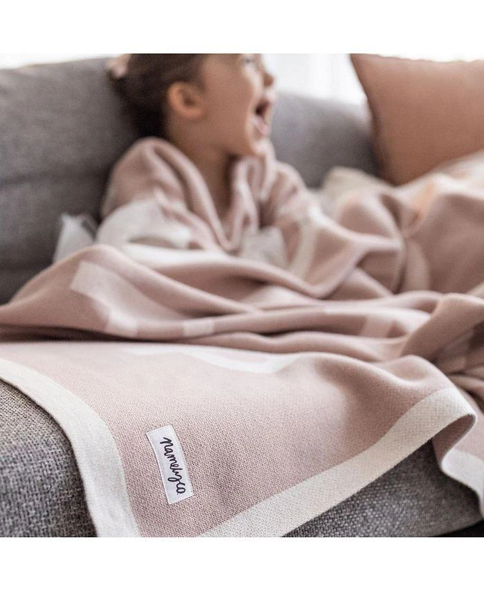 商品Namelyco|Unisex Ballet Pink Multi Letter Blanket - Baby, Little Kid,价格¥609,第4张图片详细描述