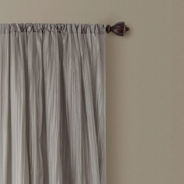 商品Elrene Home Fashions|Athena 52" x 84" Crinkled Curtain Panels, Pair with Scarf Valance,价格¥748,第2张图片详细描述
