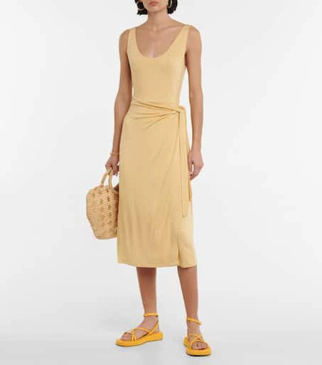 商品Vince|Wrap midi dress,价格¥1563,第2张图片详细描述