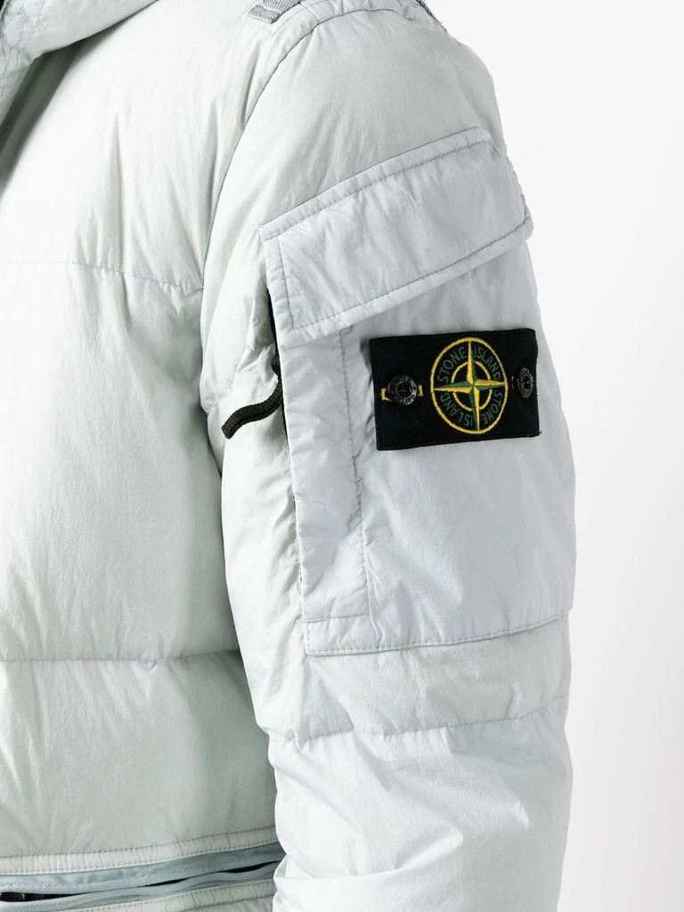 商品Stone Island|STONE ISLAND - Down Jacket With Logo,价格¥8752,第4张图片详细描述