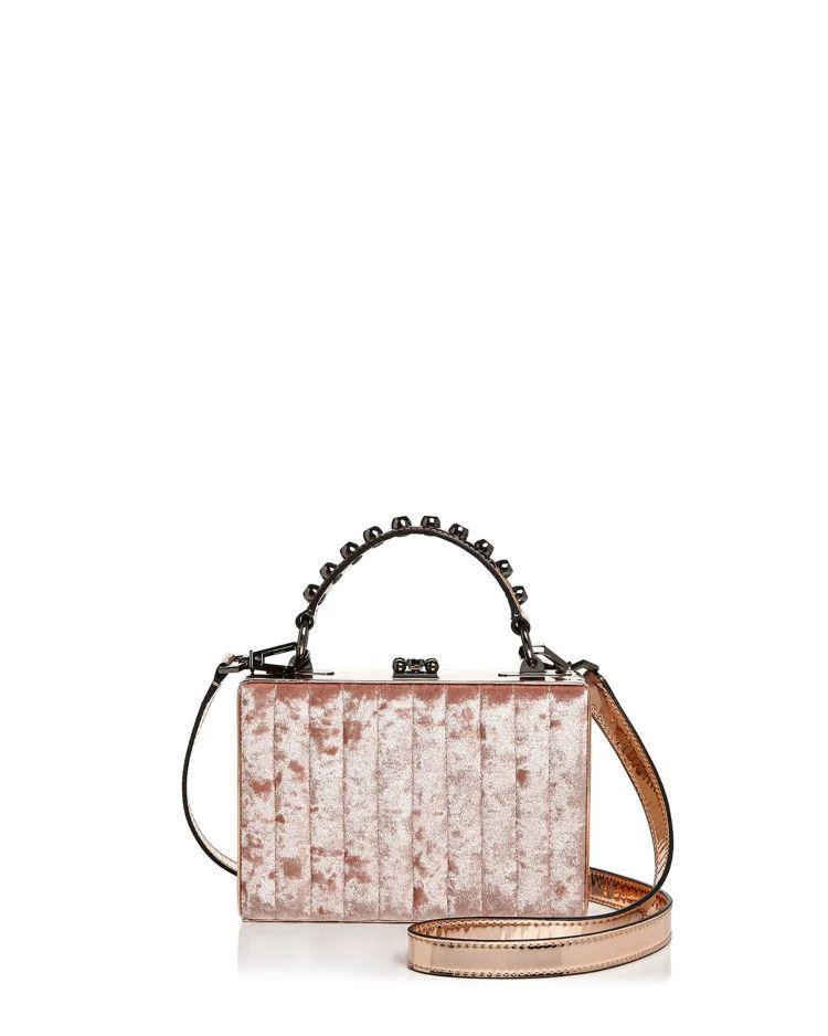 商品Nasty Gal|丝绒盒子斜挎包,价格¥382,第1张图片