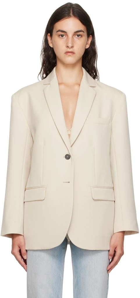 商品ANINE BING|Off-White Quinn Blazer,价格¥4264,第1张图片