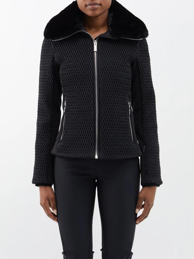 商品Fusalp|Montana Thindown faux-fur smocked ski jacket,价格¥12077,第1张图片