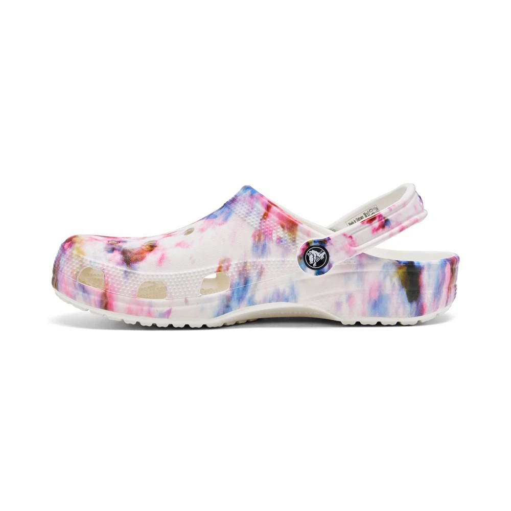 商品Crocs|Men's and Women's Classic Tie Dye Clogs from Finish Line,价格¥263,第3张图片详细描述