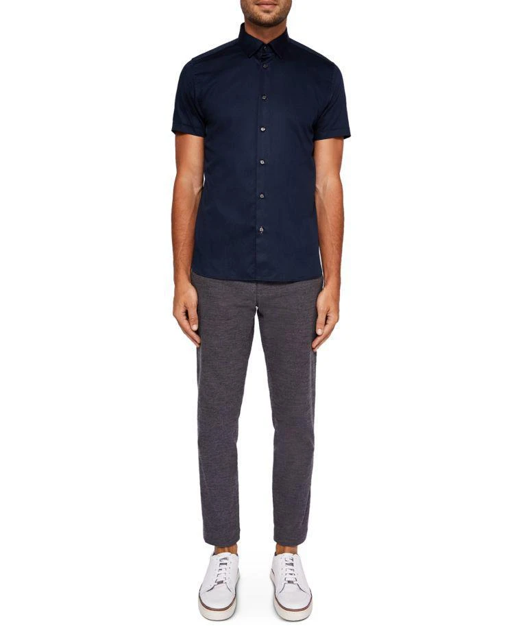 商品Ted Baker London|Ted Baker Nulyonn Regular Fit Button-Down Shirt,价格¥408,第4张图片详细描述