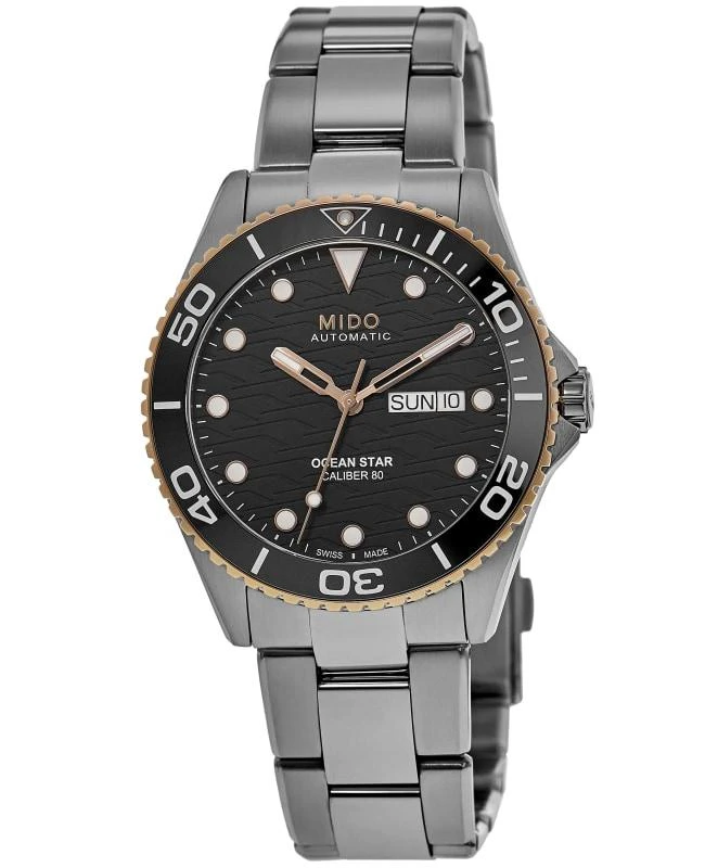 商品MIDO|Mido Ocean Star 200 C Black Dial Grey Steel Men's Watch M042.430.21.051.00,价格¥6714,第1张图片