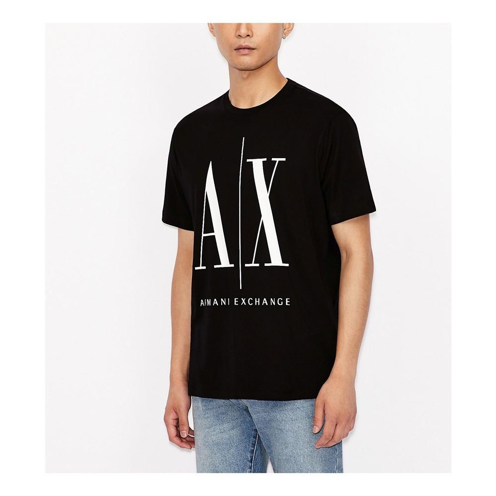 商品Armani Exchange|Men's Printed Icon Logo T-Shirt,价格¥369,第1张图片