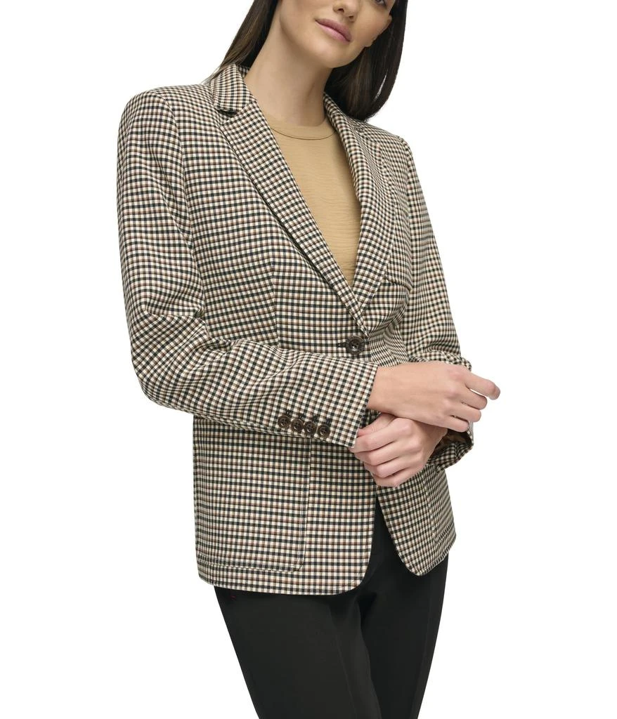 商品Tommy Hilfiger|Plaid Double Button Blazer,价格¥891,第3张图片详细描述