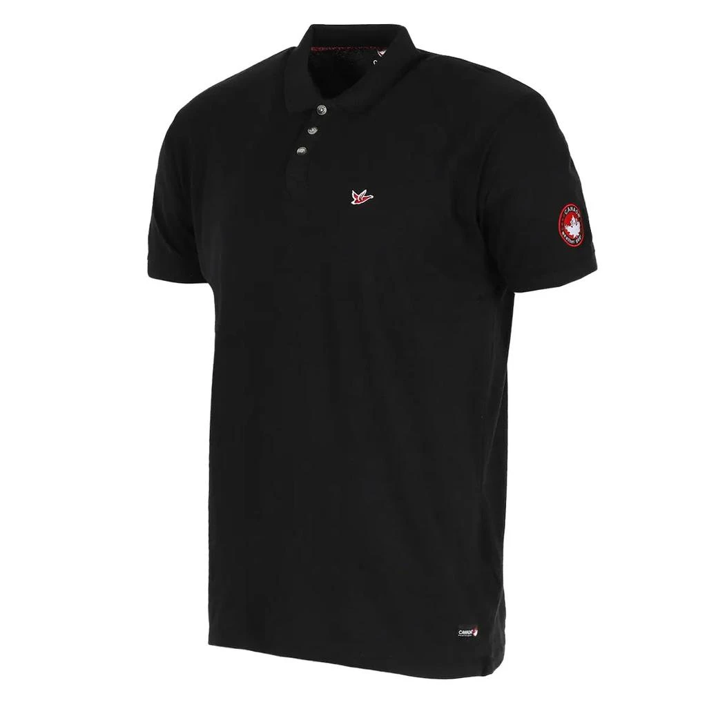 Canada Weather Gear Men's Pique Polo with Ribbed Collar and Cuff 商品