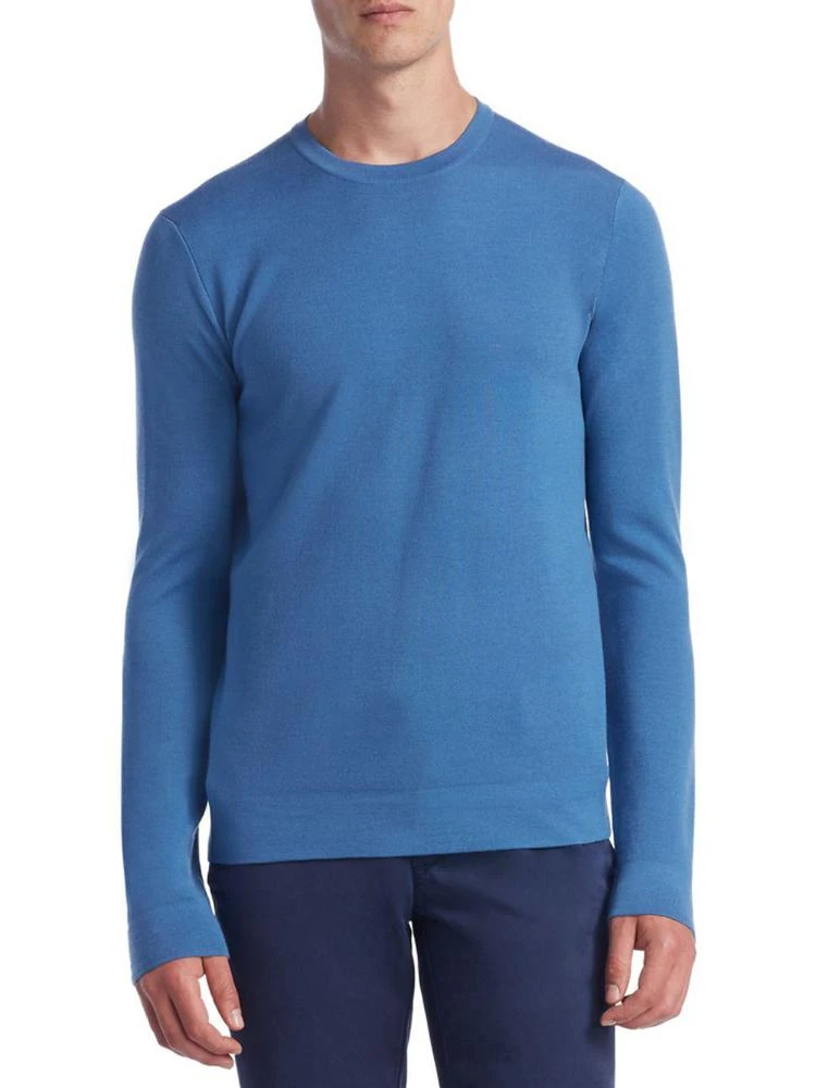 商品Saks Fifth Avenue|COLLECTION Tech Merino Wool Crewneck Sweater,价格¥743,第1张图片