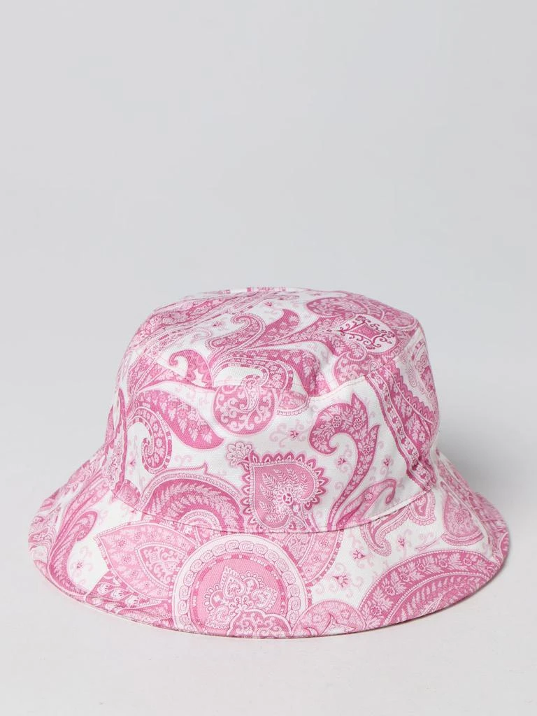 商品ETRO|Etro cotton hat with Paisley print,价格¥1338,第2张图片详细描述