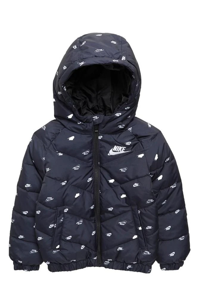 商品NIKE|Kids' Allover Logo Puffer Jacket,价格¥372,第1张图片