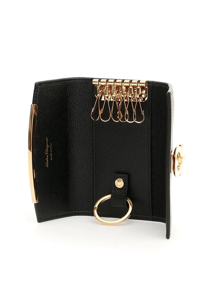 商品Salvatore Ferragamo|Salvatore Ferragamo Gancini Key Case,价格¥2354,第4张图片详细描述