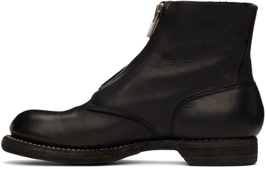 商品guidi|Black Army Lace-Up Boots,价格¥7014,第3张图片详细描述