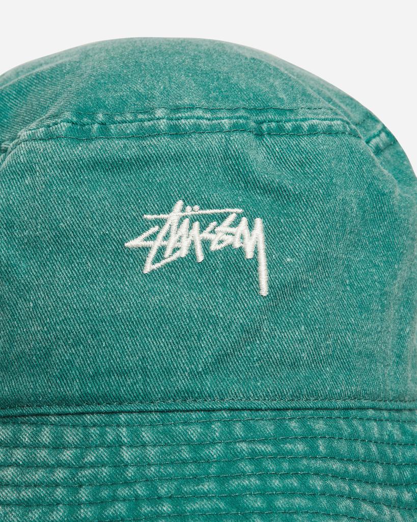 Washed Stock Bucket Hat Green商品第5张图片规格展示