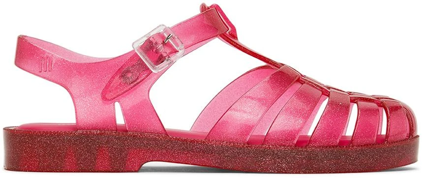 商品Melissa|Pink Melissa Possession Final De Ano Sandals,价格¥187,第1张图片