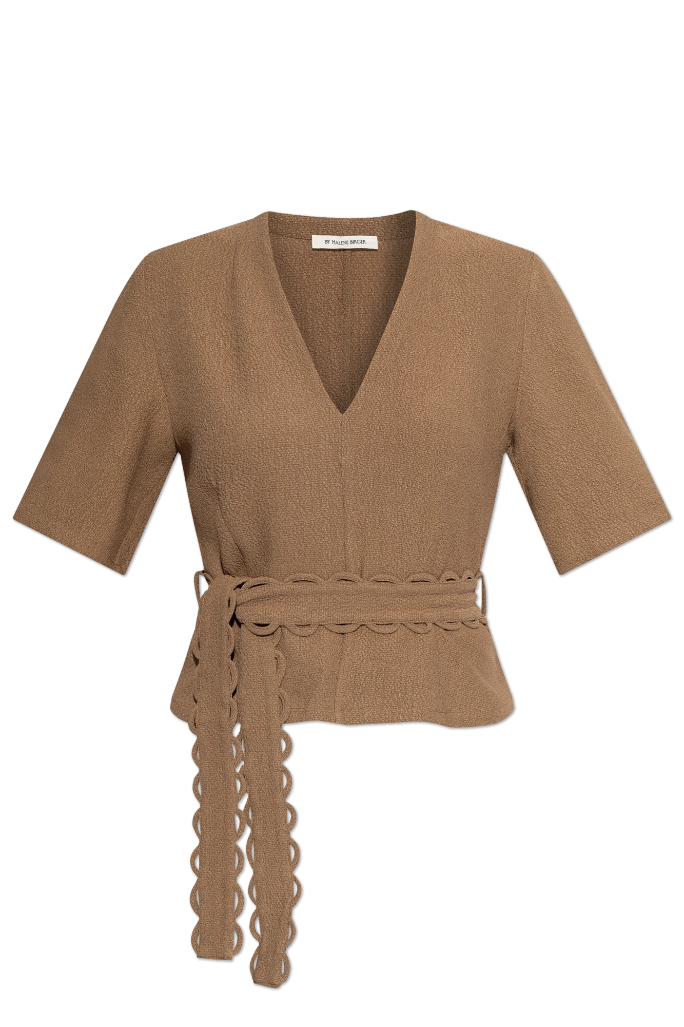 商品【商品预售7天】 BY MALENE BIRGER|BY MALENE BIRGER 女士背心吊带 102596010J 棕色,价格¥1578,第2张图片详细描述