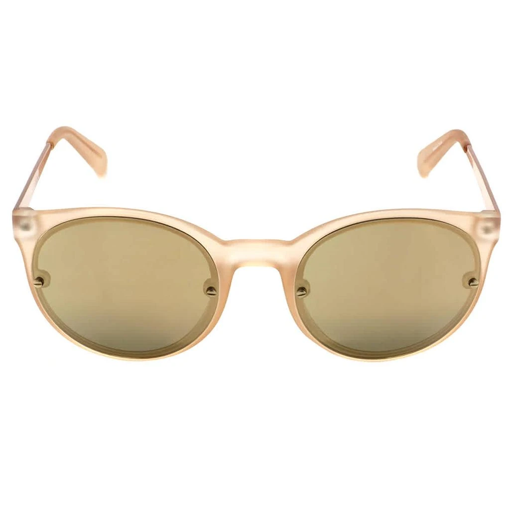 商品Kenneth Cole|Brown Mirror Oval Ladies Sunglasses KC2788 50,价格¥105,第2张图片详细描述