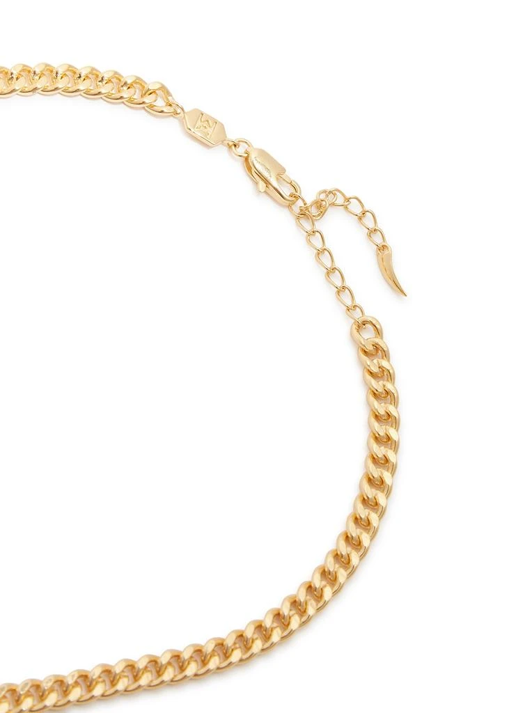 商品Missoma|Jelly Heart 18kt gold-plated chain necklace,价格¥1850,第4张图片详细描述