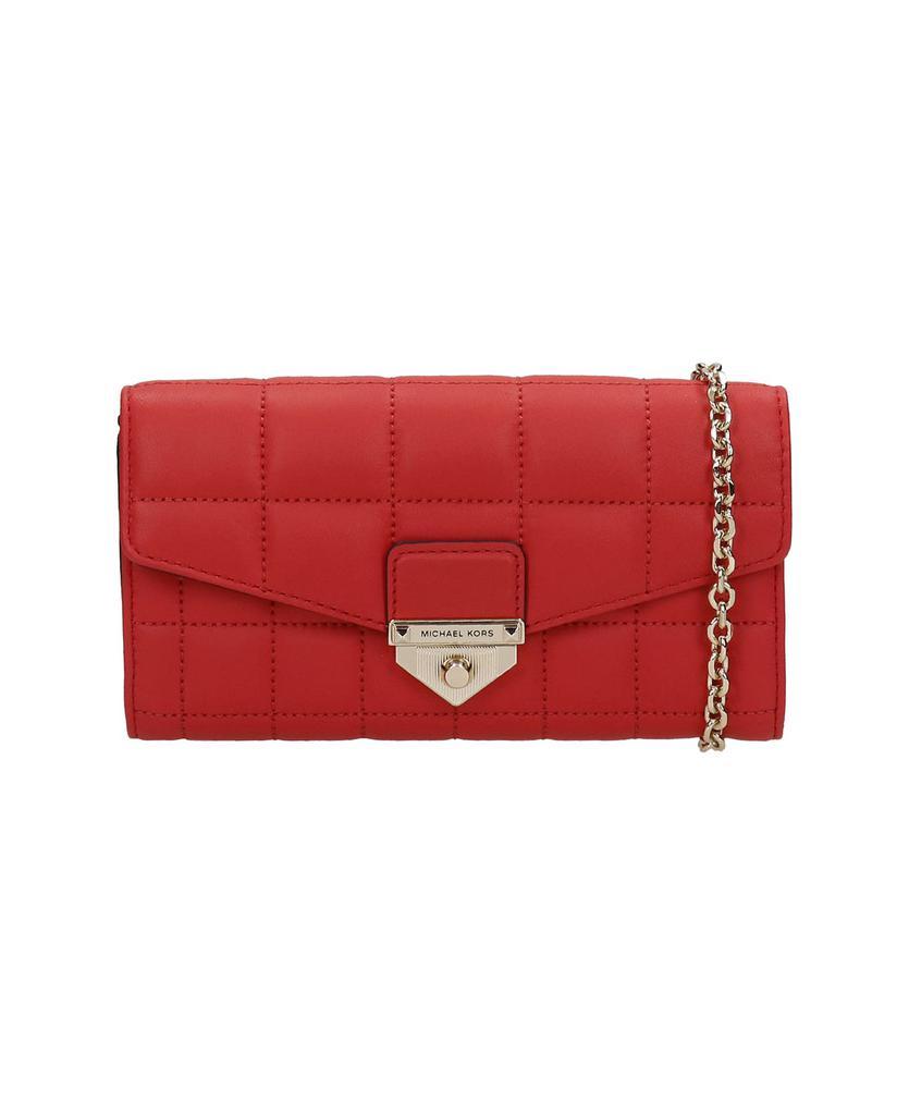 商品Michael Kors|Soho Shoulder Bag In Red Leather,价格¥1312,第1张图片