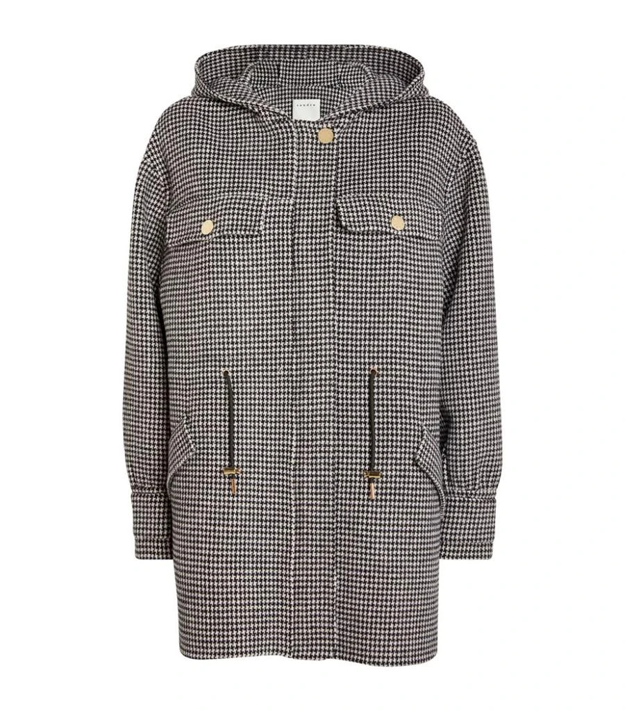 商品Sandro|Tweed Field Jacket,价格¥5141,第1张图片