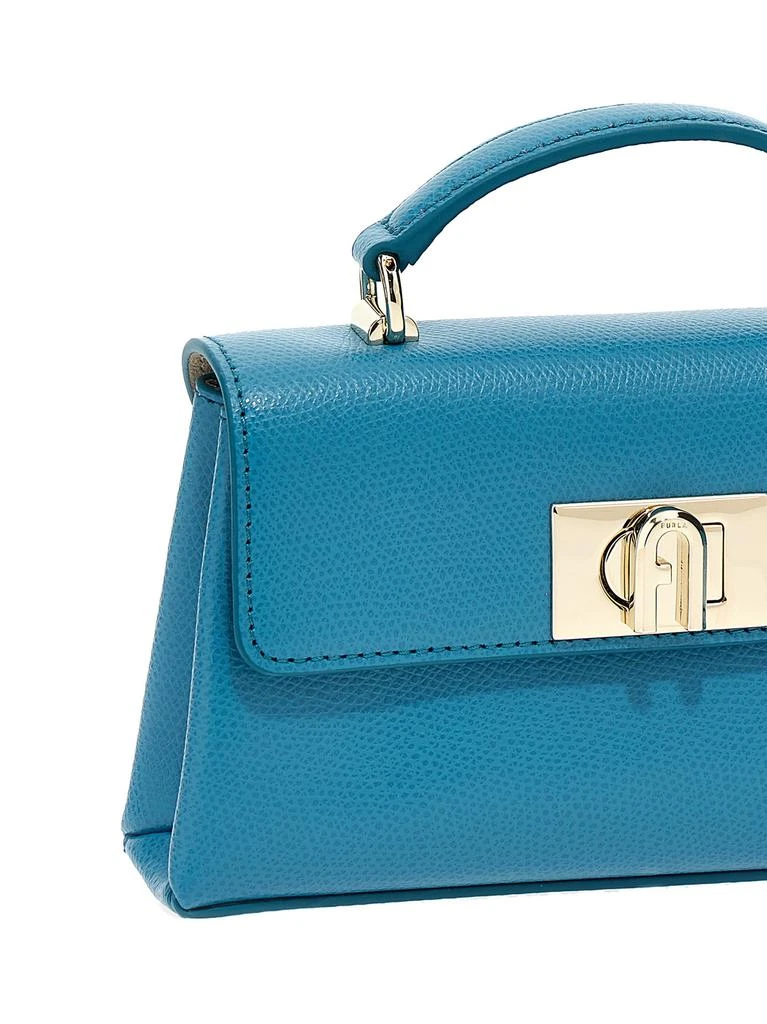 商品Furla|1927 Mini Handbag Hand Bags Blue,价格¥1232,第3张图片详细描述