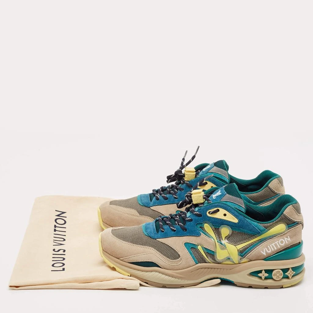 Louis Vuitton Multicolor Leather and Mesh LV Trail Sneakers Size 42.5 商品