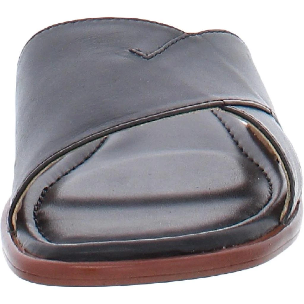 商品Rockport|Rockport Womens Zadie Leather Slip On Slide Sandals,价格¥185,第3张图片详细描述