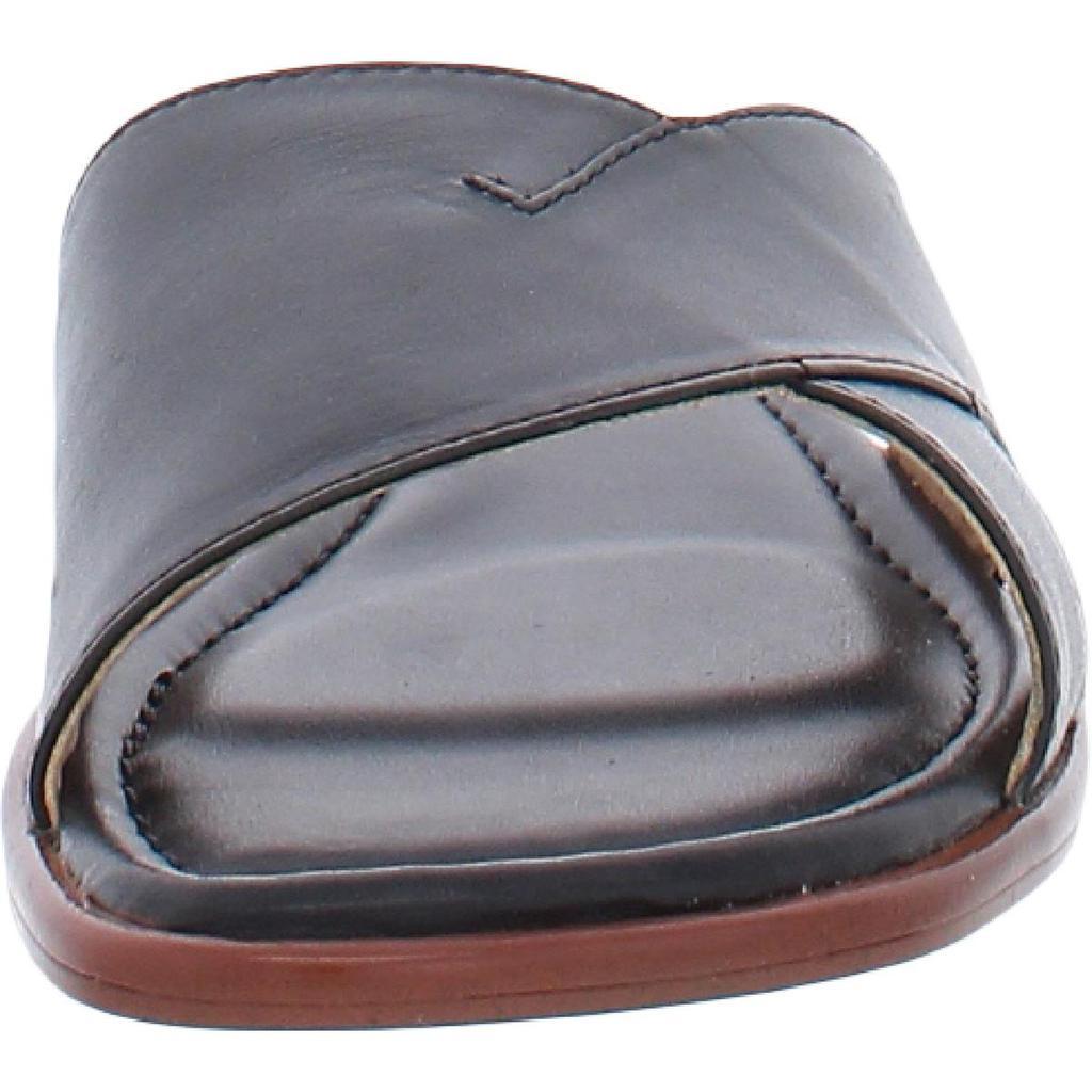 商品Rockport|Rockport Womens Zadie Leather Slip On Slide Sandals,价格¥205,第5张图片详细描述