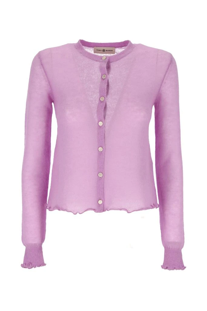 商品Tory Burch|Tory Burch cardigan light violet,价格¥3315,第1张图片