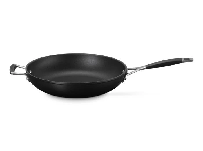 商品Le Creuset|Sauteuse 30cm Anti-adhérente Les Forgées avec poignée d'assistance,价格¥1389,第1张图片