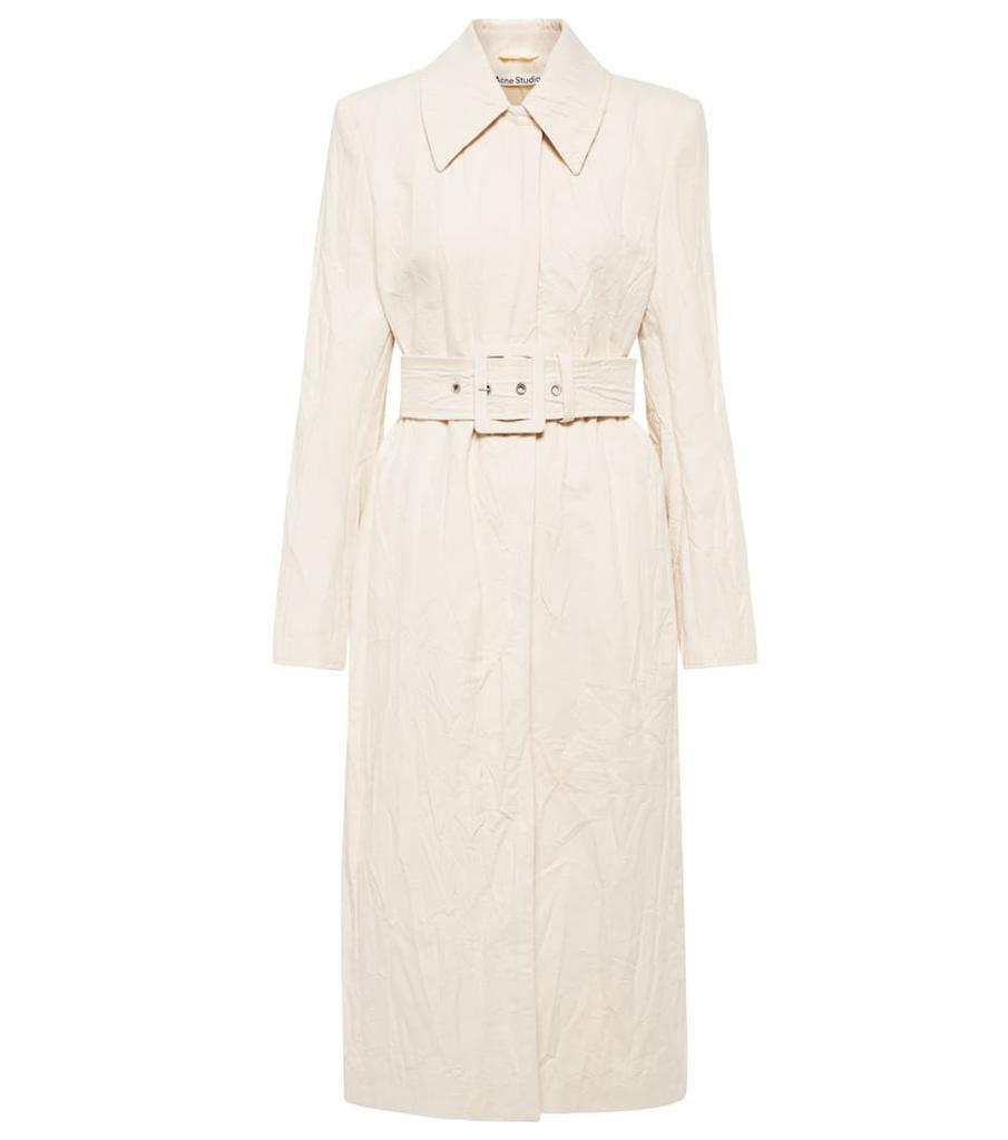 商品Acne Studios|Belted cotton twill coat,价格¥3887,第1张图片