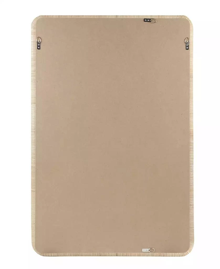 商品INK+IVY|Nova Natural Rattan Rectangle Wall Mirror,价格¥1214,第4张图片详细描述