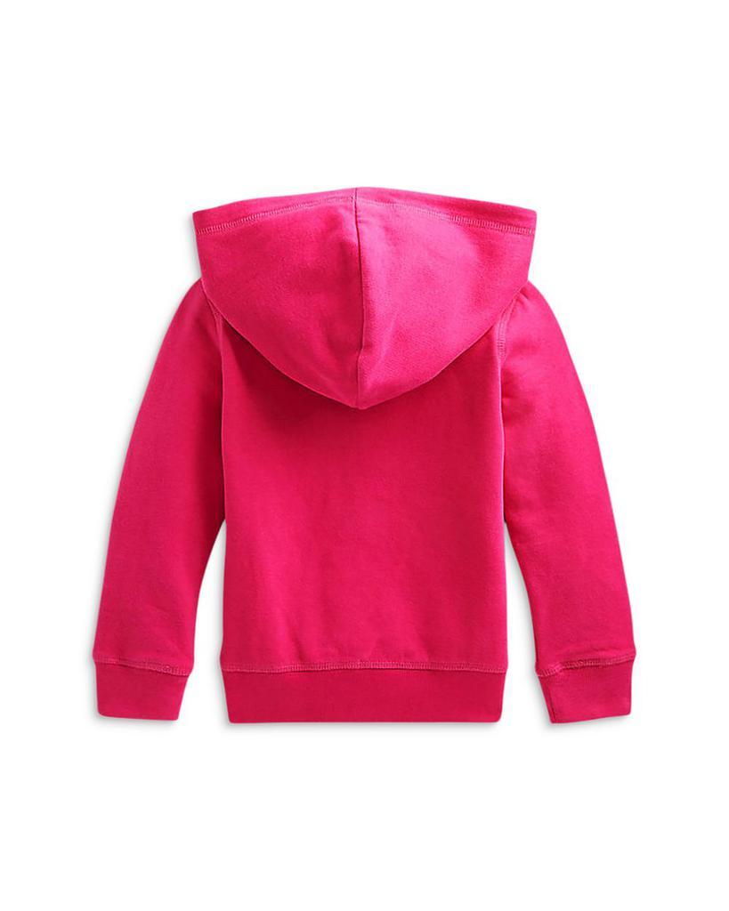 商品Ralph Lauren|Girls' Fleece Hoodie - Little Kid, Big Kid,价格¥406-¥439,第4张图片详细描述
