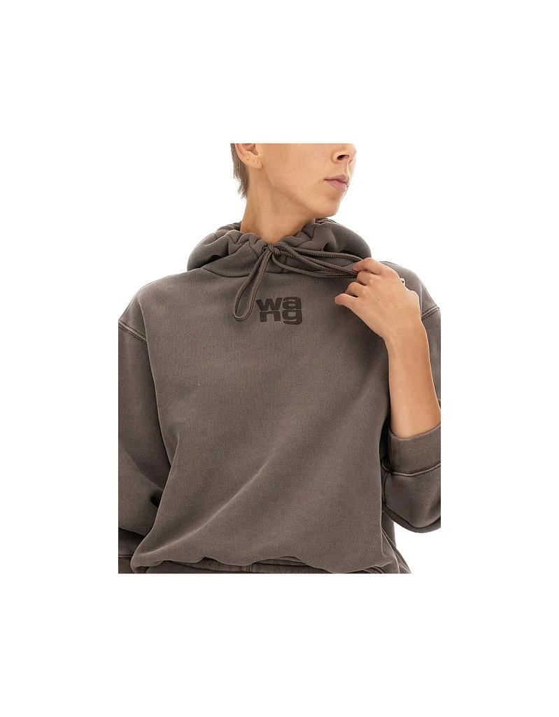 商品Alexander Wang|Sweatshirt With Embossed Logo,价格¥1423,第3张图片详细描述