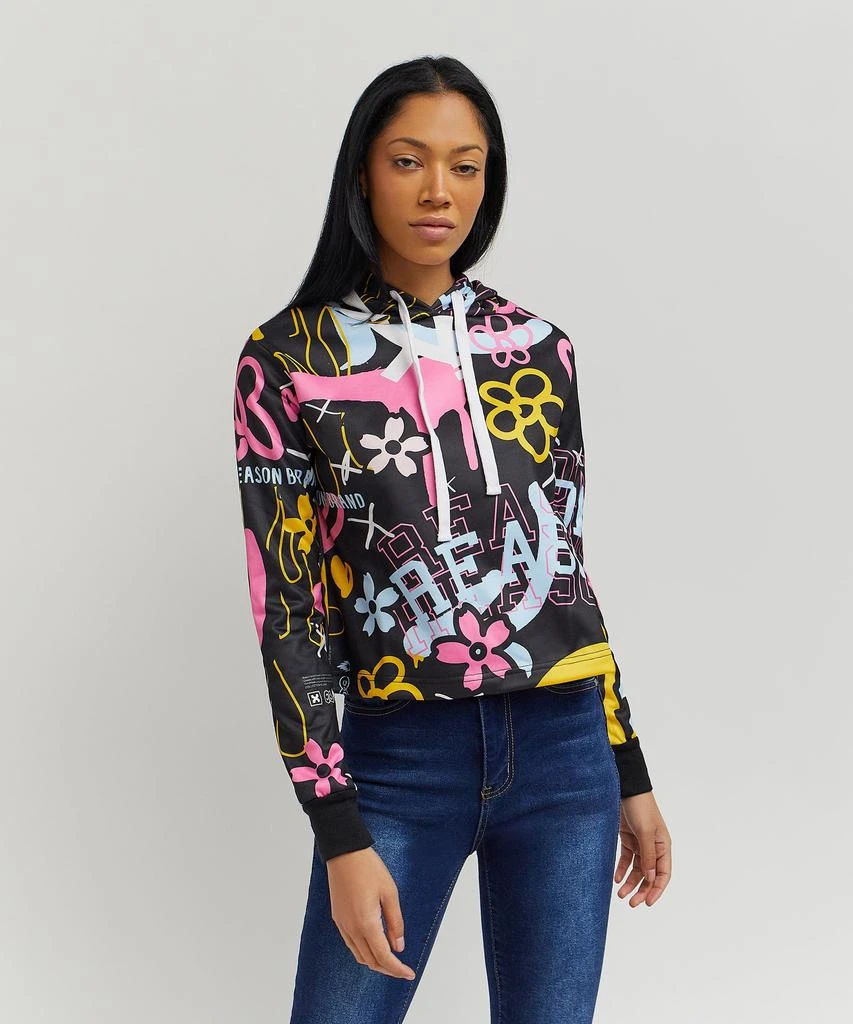 商品Reason Clothing|Womens Daisys Hoodie,价格¥37,第2张图片详细描述