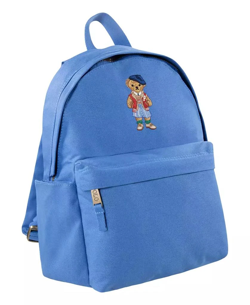 商品Ralph Lauren|Polo Ralph Boys Lauren Canvas Polo Bear Backpack,价格¥531,第5张图片详细描述