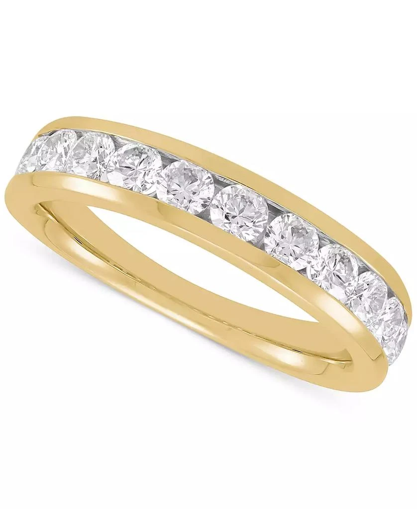 商品Grown With Love|Certified Lab Grown Diamond Channel Set Band (1 ct. t.w.) in 14k Gold,价格¥16207,第1张图片