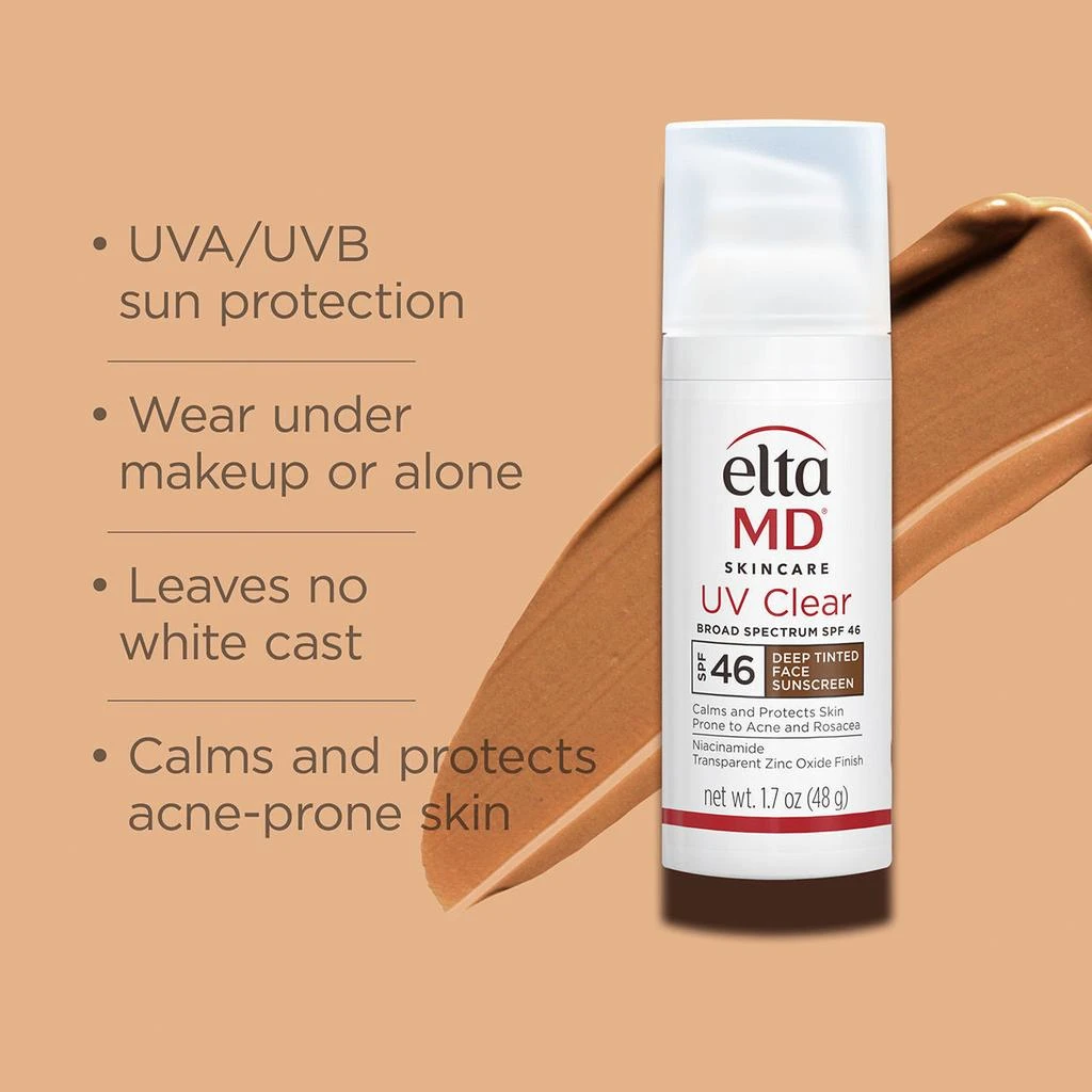 UV Clear Tinted Broad-Spectrum Facial Sunscreen SPF 46 商品