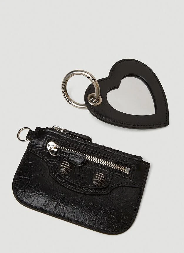 商品Balenciaga|Le Cagole Charm Belt in Black,价格¥3703,第4张图片详细描述