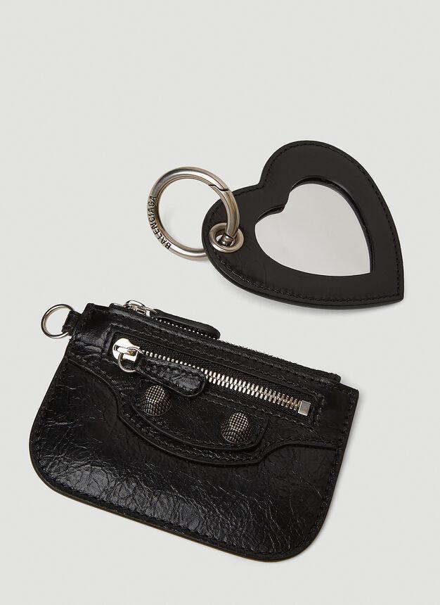 商品Balenciaga|Le Cagole Charm Belt in Black,价格¥2968,第6张图片详细描述