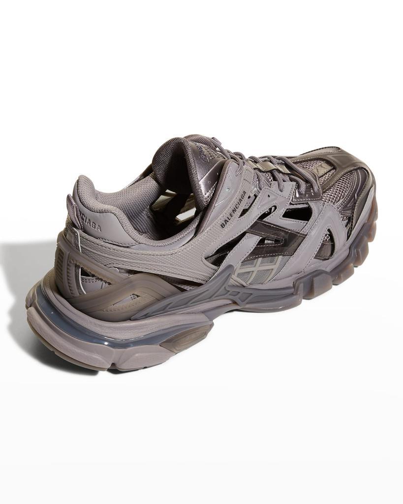 商品Balenciaga|Men's Track 2 Clear Caged Trainer Sneakers,价格¥3720,第6张图片详细描述