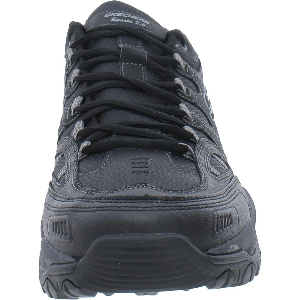 商品SKECHERS|Skechers Mens Sparta 2.0- Domitia Leather Lifestyle Athletic and Training Shoes,价格¥222,第4张图片详细描述